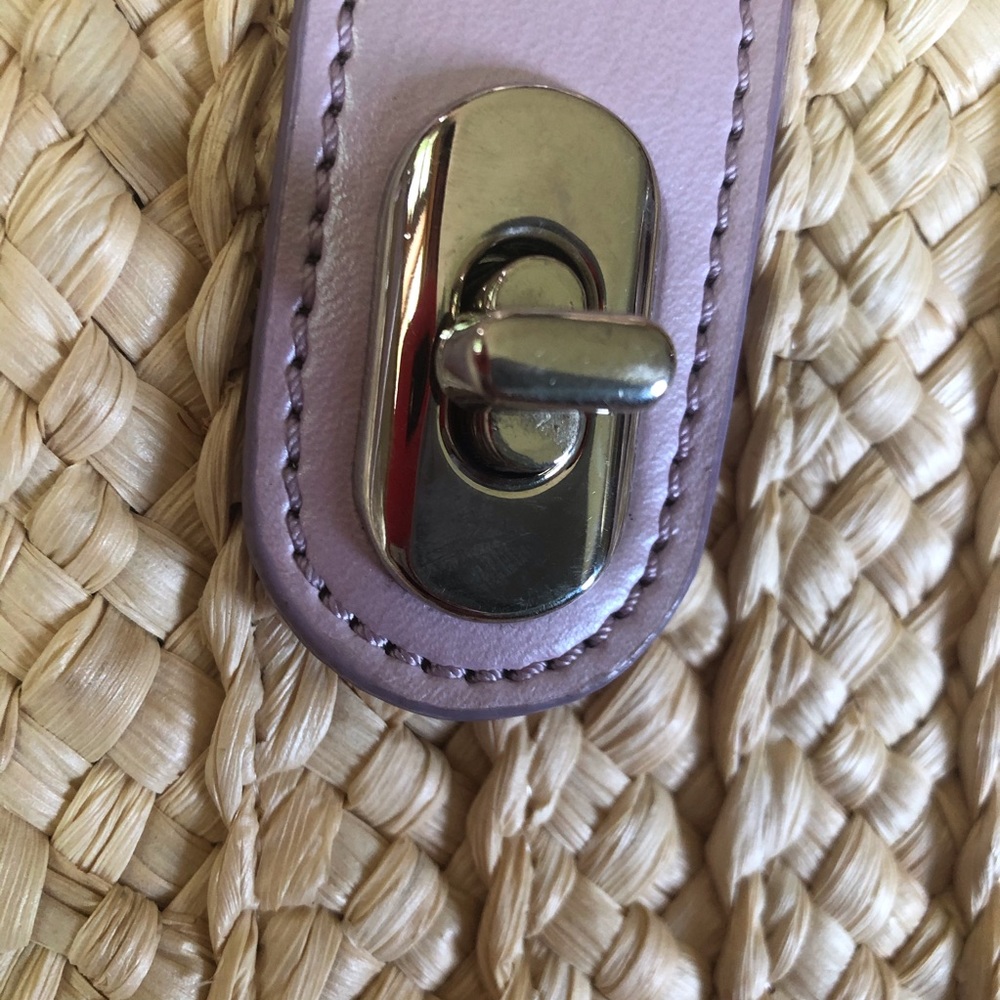 πHPπ πππ Woven Rattan Latch Satchel πππ - Picture 11 of 13